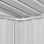 vidaXL Outdoor Storage Shed Garden Shed Patio Metal Storage Shed Backyard Shed Lootquake LLC