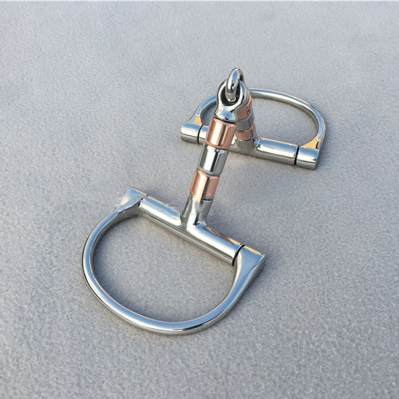 Stainless Steel Horse-mouth Armature D-type Horse Bit Lootquake LLC