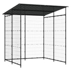 NNEVL Bicycle Shed 190x190x222 cm Steel Black Lootquake LLC