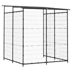 NNEVL Bicycle Shed 190x190x222 cm Steel Black Lootquake LLC
