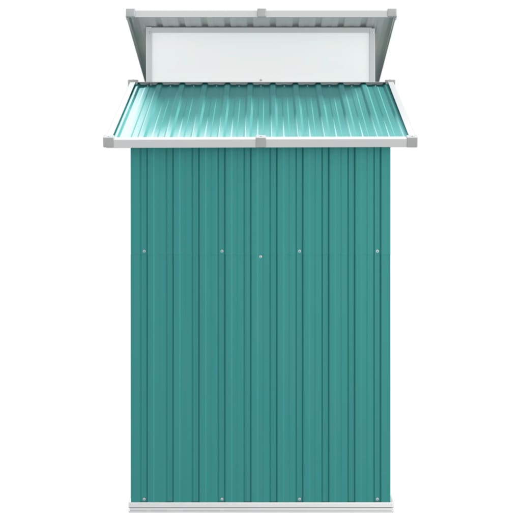 vidaXL Storage Shed Outdoor Garden Shed for Furniture Storage Galvanized Steel Lootquake LLC