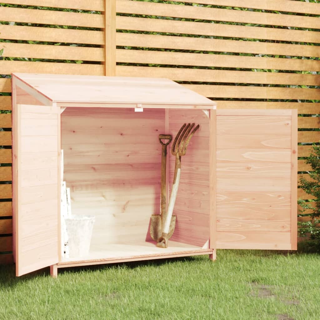 vidaXL Outdoor Storage Shed Garden Shed Wooden Storage Shed Solid Fir Wood Lootquake LLC