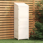 vidaXL Outdoor Storage Shed Garden Shed Wooden Storage Shed Solid Fir Wood Lootquake LLC