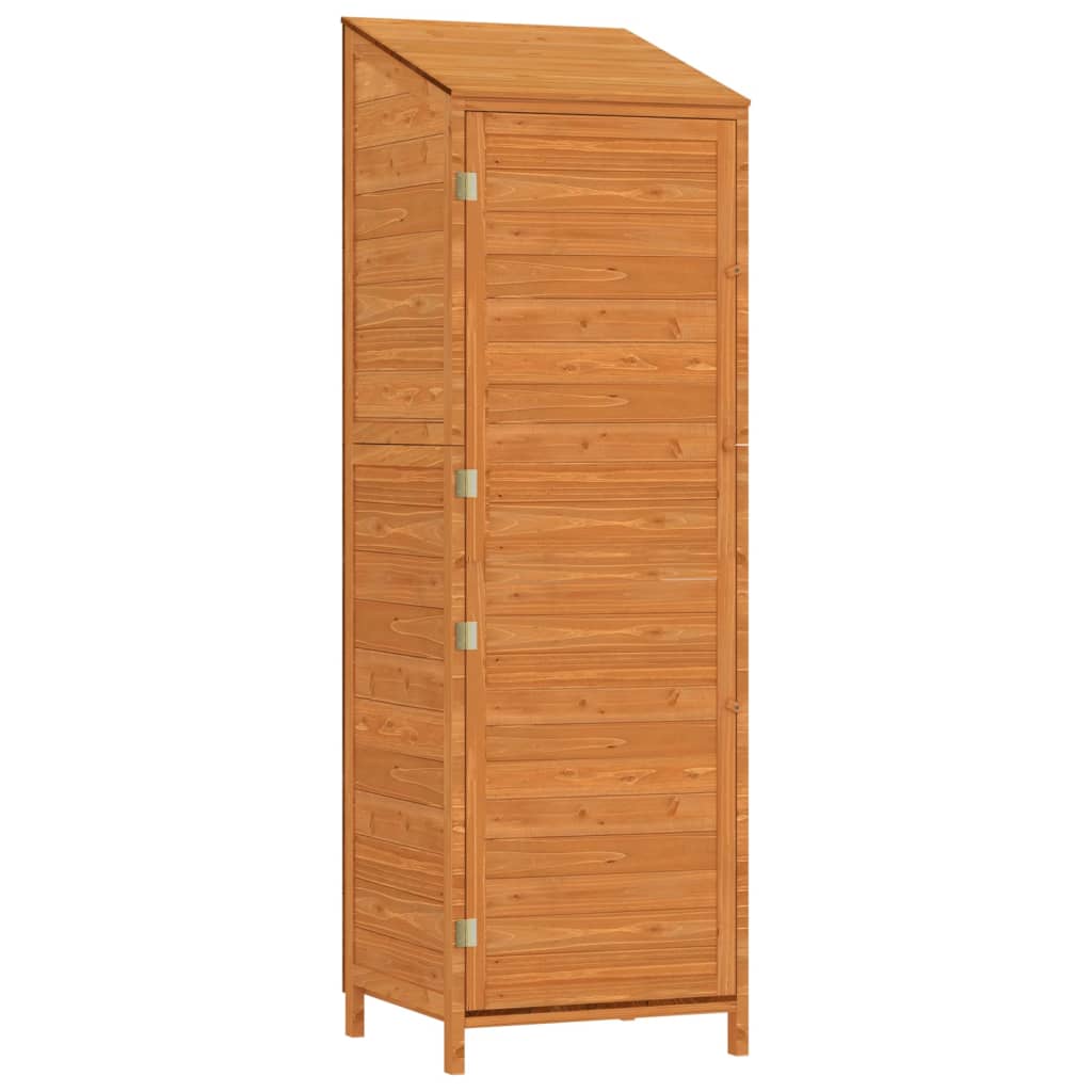 vidaXL Outdoor Storage Shed Garden Shed Wooden Storage Shed Solid Fir Wood Lootquake LLC
