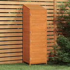 vidaXL Outdoor Storage Shed Garden Shed Wooden Storage Shed Solid Fir Wood Lootquake LLC