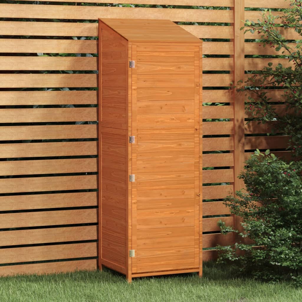 vidaXL Outdoor Storage Shed Garden Shed Wooden Storage Shed Solid Fir Wood Lootquake LLC
