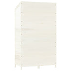 vidaXL Outdoor Storage Shed Garden Shed Wooden Storage Shed Solid Fir Wood Lootquake LLC