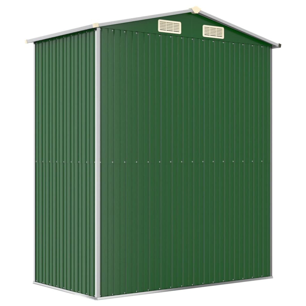 NNEVL Garden Shed Green 192x108x223 cm Galvanised Steel Lootquake LLC