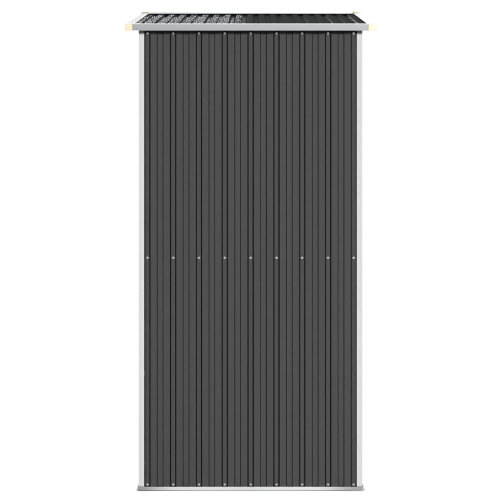 NNEVL Garden Shed Anthracite 192x108x223 cm Galvanised Steel Lootquake LLC