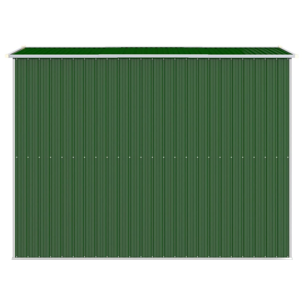 NNEVL Garden Shed Green 192x274x223 cm Galvanised Steel Lootquake LLC
