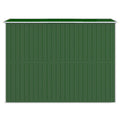 NNEVL Garden Shed Green 192x274x223 cm Galvanised Steel Lootquake LLC