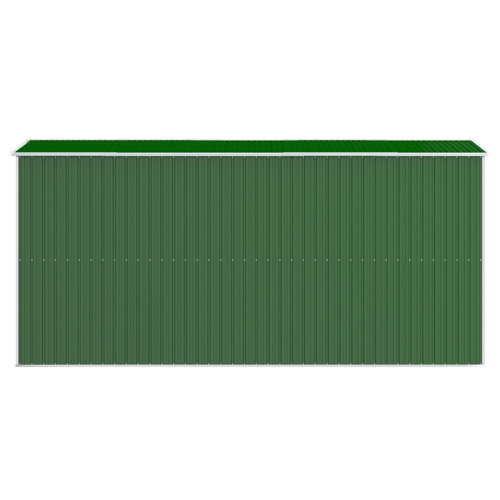 NNEVL Garden Shed Green 192x440x223 cm Galvanised Steel Lootquake LLC