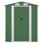 NNEVL Garden Shed Green 192x855x223 cm Galvanised Steel Lootquake LLC