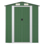 NNEVL Garden Shed Green 192x1021x223 cm Galvanised Steel Lootquake LLC