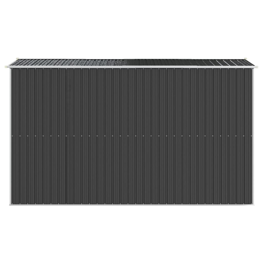 vidaXL Storage Shed Outdoor Storage Shed for Backyard Patio Galvanized Steel Lootquake LLC