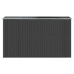 vidaXL Storage Shed Outdoor Storage Shed for Backyard Patio Galvanized Steel Lootquake LLC