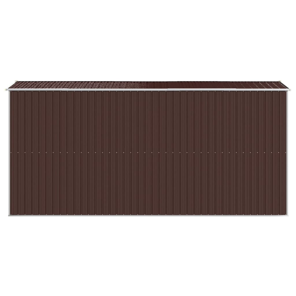 vidaXL Storage Shed Outdoor Storage Shed for Backyard Patio Galvanized Steel Lootquake LLC