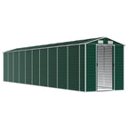 NNEVL Garden Shed Green 191x895x198 cm Galvanised Steel Lootquake LLC