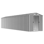 vidaXL Garden Shed Metal Outdoor Storage Shed Anthracite Galvanized Steel Lootquake LLC