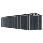 NNEVL Garden Shed Anthracite 191x980x198 cm Galvanised Steel Lootquake LLC