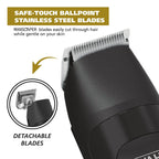 Wahl Manscaper Battery Lithium Ion Cordless Body Groomer for Men, Black, Model #5618-100 EasyOptionXY LLC