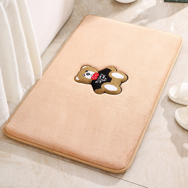 Absorbent Non-slip Living Room Bathroom Floor Mat Pi-Mart