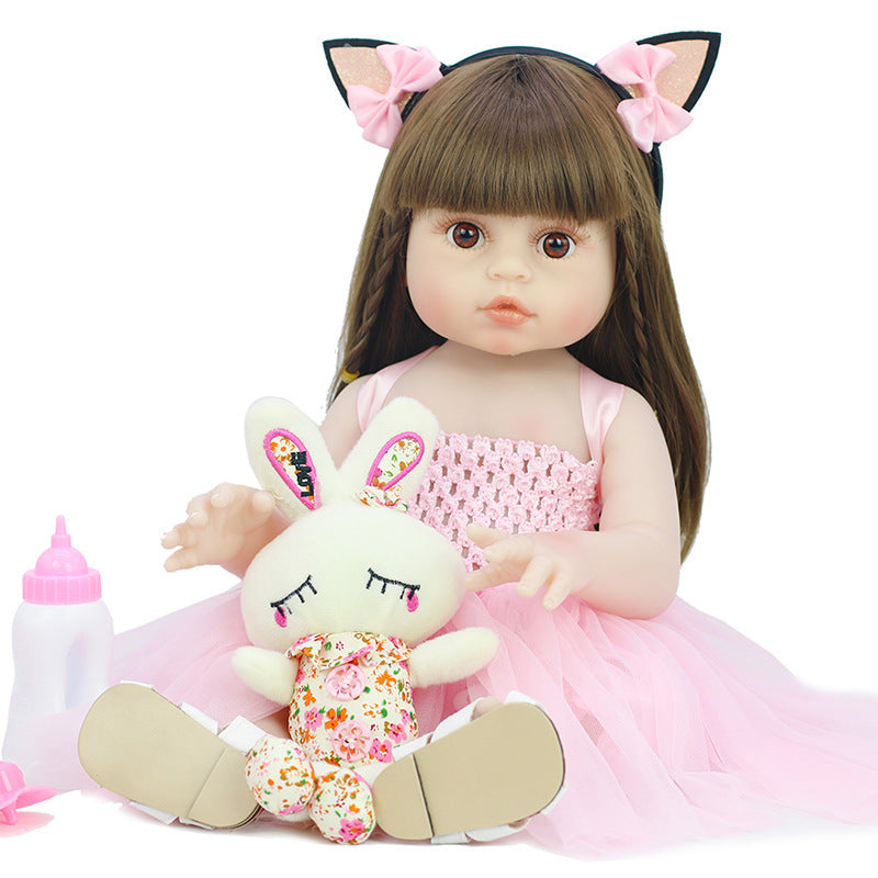 Multifunctional Reborn Doll Reborn Doll Simulation Vinyl Doll Pi-Mart