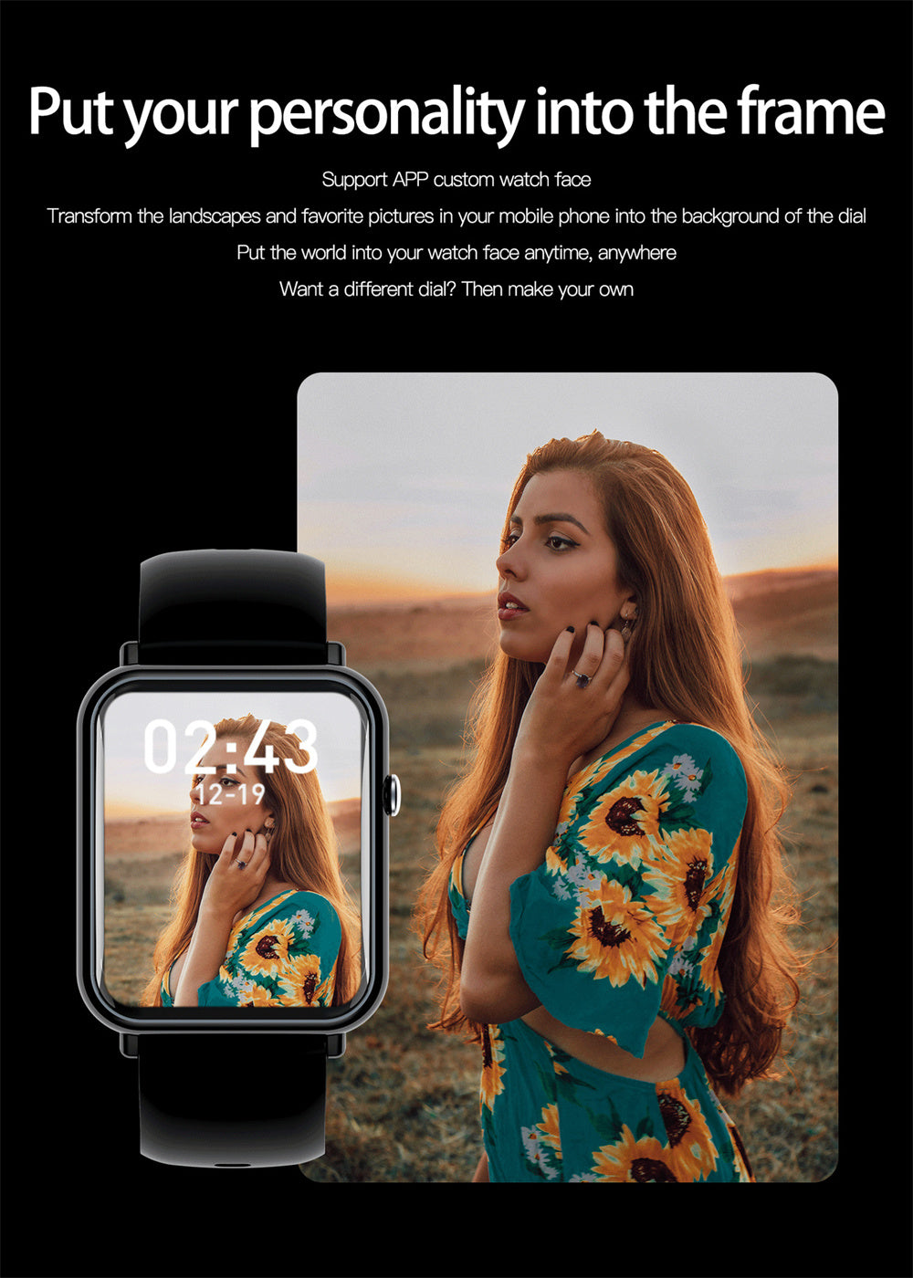 Smart waterproof watch Pi-Mart