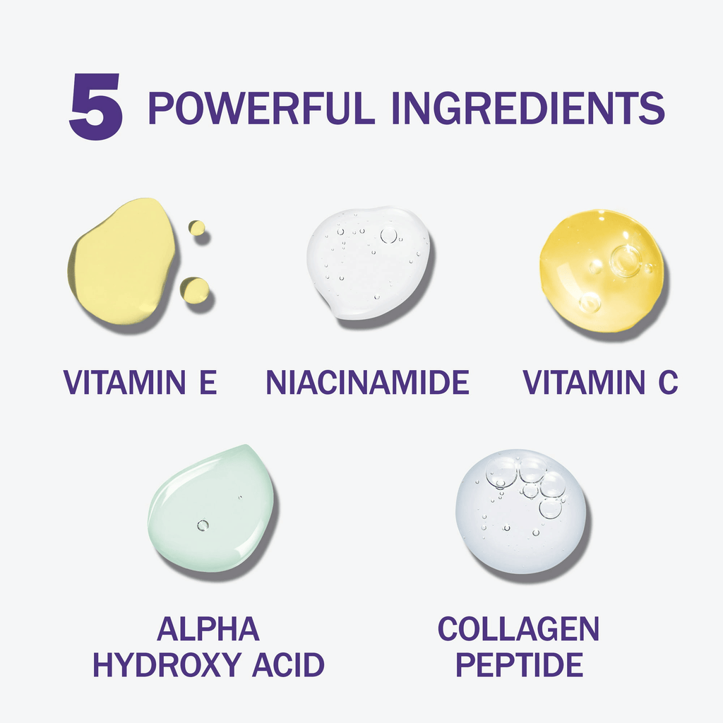 Olay Super Serum 5-in-1 Anti-Aging Face Serum, Smoothing Skin Care, All Skin Types (1.0 FL OZ)