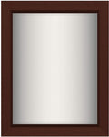 Mahogany Shadow Box Frame with Soft Linen Back | Displays Memorabilia and Photos up to 8x10 Inches The Military Gift Store