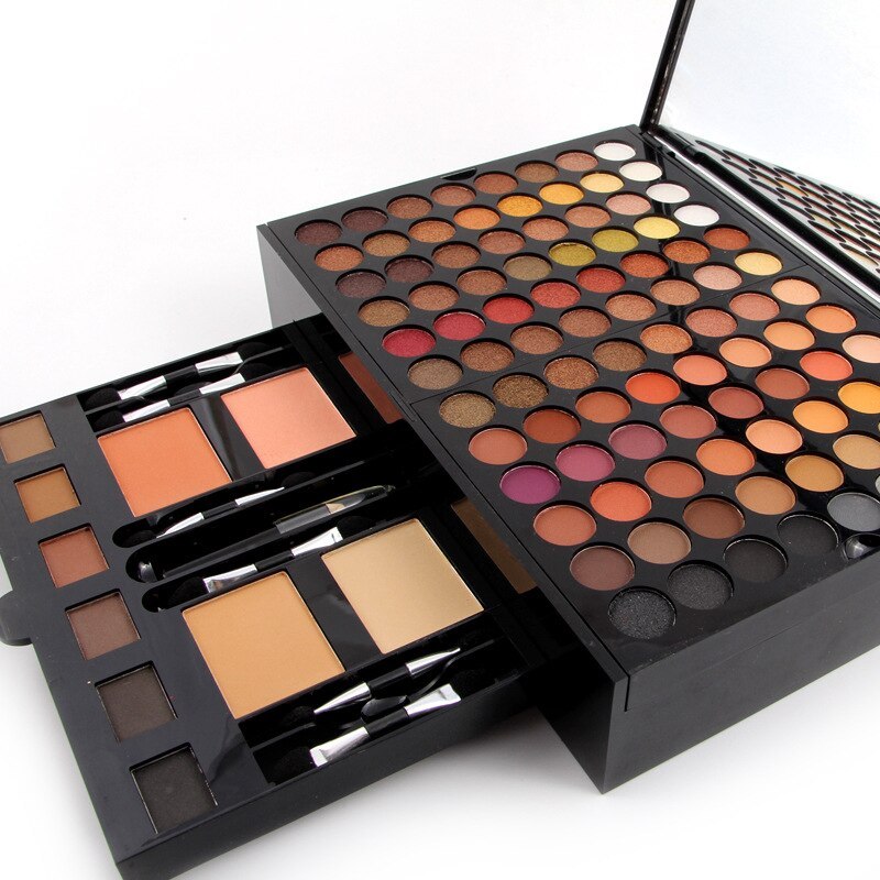 180 Colors Eyes Shadow Blush Set Personalized Piano-shaped Makeup Palette Box Pi-Mart