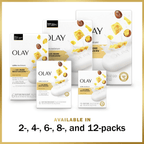 Olay Moisture Outlast Ultra Moisture Shea Butter Beauty Soap Bar 3.75 oz, 8 Count