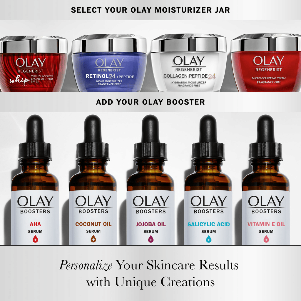 Olay AHA Serum, Brightening Booster, Fragrance-Free, 1.0 oz EasyOptionXY LLC