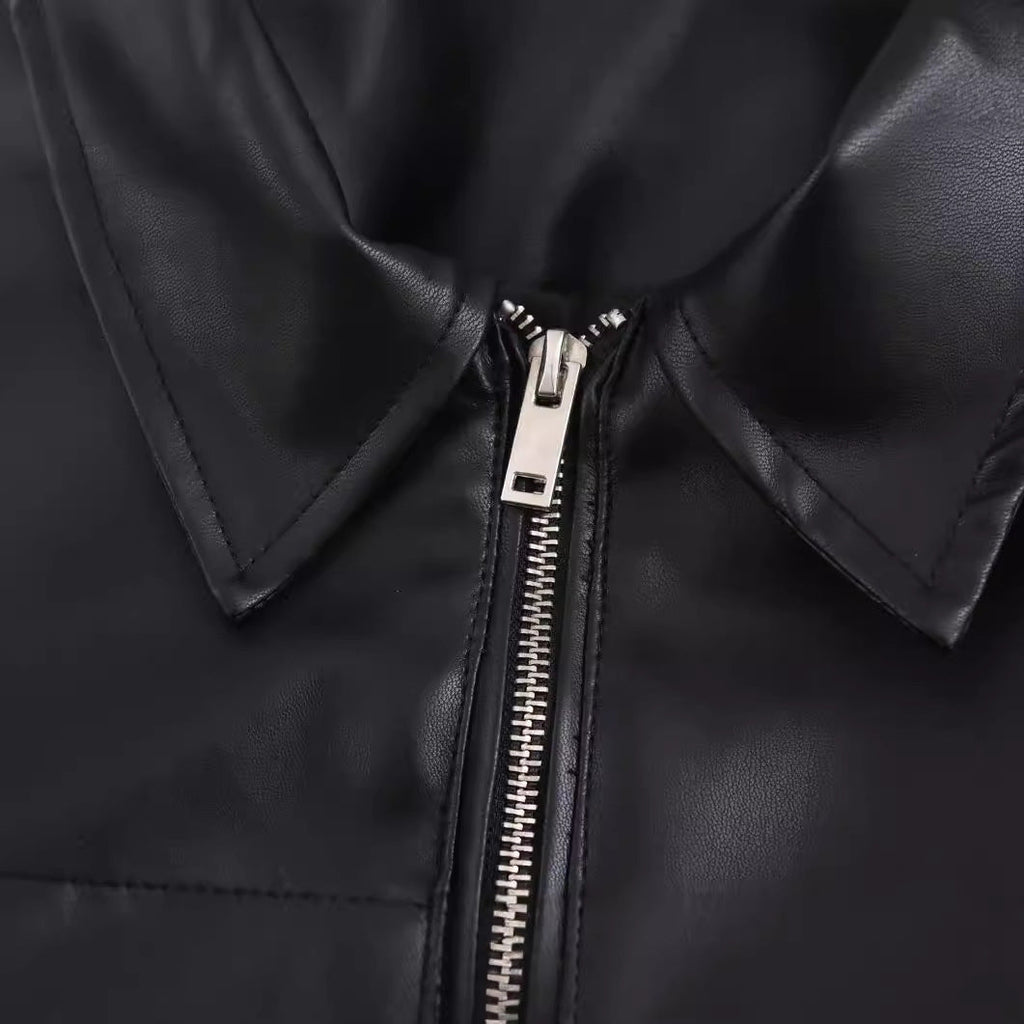 Women's Transparent Organza Bomber Jacket Coat Pi-Mart