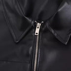 Women's Transparent Organza Bomber Jacket Coat Pi-Mart