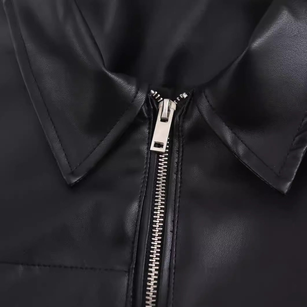 Women's Transparent Organza Bomber Jacket Coat Pi-Mart