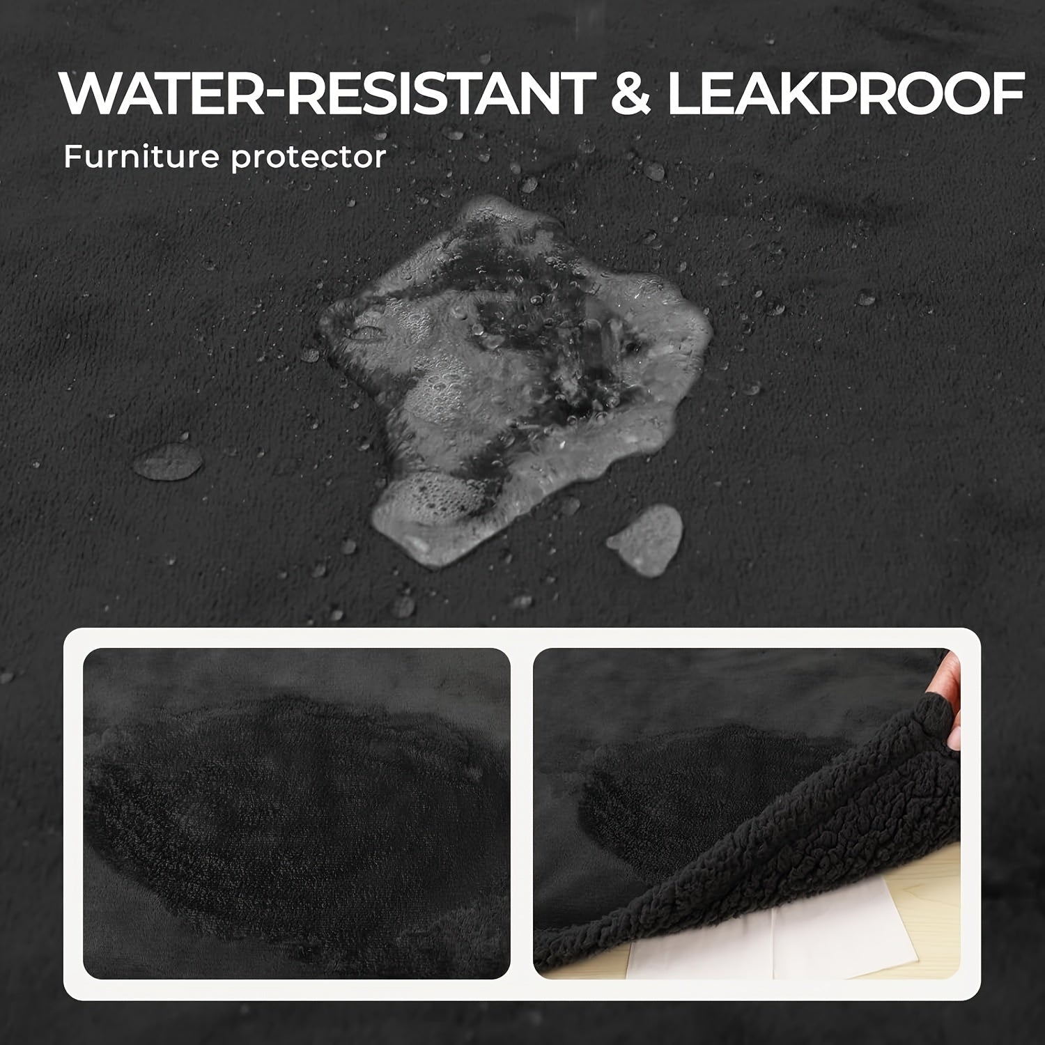 Ultimate Pet Pal Blanket - Soft, Stain-Resistant, Reversible Sherpa Fleece Furniture Protector with Machine Washable, Waterproof Polyester Fabric for Extra Small to Large Dogs and Cats - Easy Care, Durable, and Cozy Companion Lootquake LLC