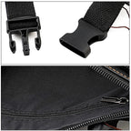 Multifunctional Genuine Leather Chest Bag & Waist Bag for Men and Women – Fanny Pack for Travel, Sports, Running, and Holidays with Multiple Pockets - SJB-DIAMOND ELITES