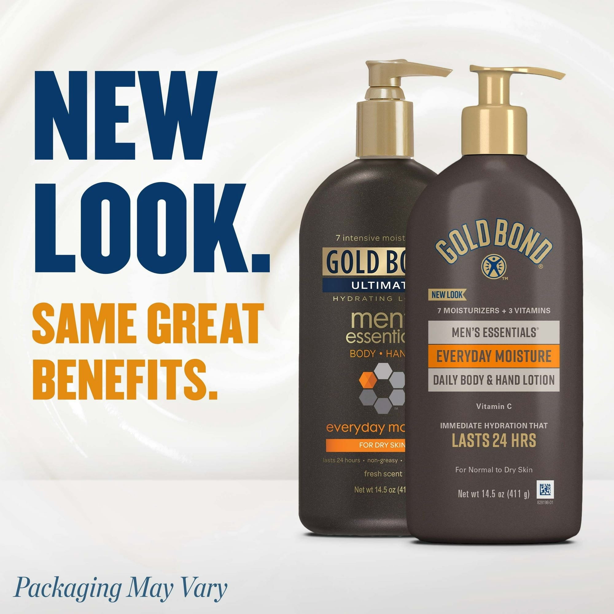 Gold Bond Men's Essentials Everyday Body and Hand Lotion & Cream for Dry Skin 14.5oz EasyOptionXY LLC
