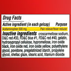 Equate Extra Strength Acetaminophen Rapid Release Pain Reliever Gelcaps; 500 mg 100 Count