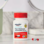 Equate Extra Strength Acetaminophen Rapid Release Pain Reliever Gelcaps; 500 mg 100 Count