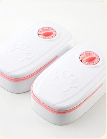 Automatic Pet Feeder Smart Food Dispenser For Cats Dogs Timer Stainless Steel Bowl Auto Dog Cat Pet Feeding Pets Supplies Pi-Mart
