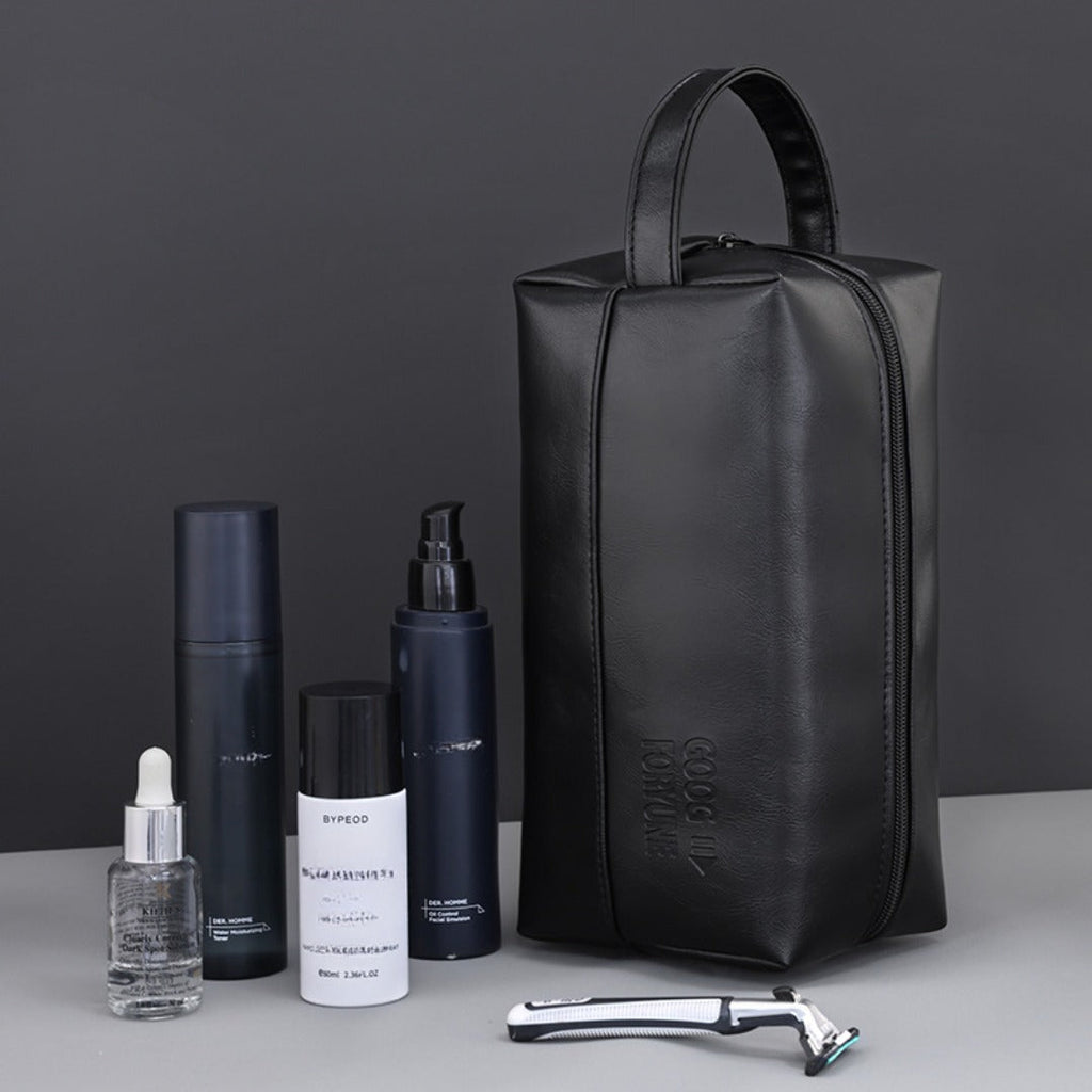 Travel Portable Men's Wash Bag – Business Travel Wash Kit Storage Bag, Toiletry Bag for Men | Compact & Stylish Design for On-the-Go Convenience - SJB-DIAMOND ELITES
