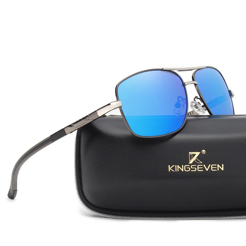 Brand Designer Men's Aluminum Magnesium Sun Glasses Polarized Mirror Lens Male Eyewear Sunglasses For Men - SJB-DIAMOND ELITES