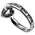 CZ Open Heart Ring KingdomWear