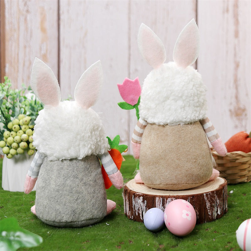 Easter Bunny Doll Presents A Holiday Ornament Gift Pi-Mart