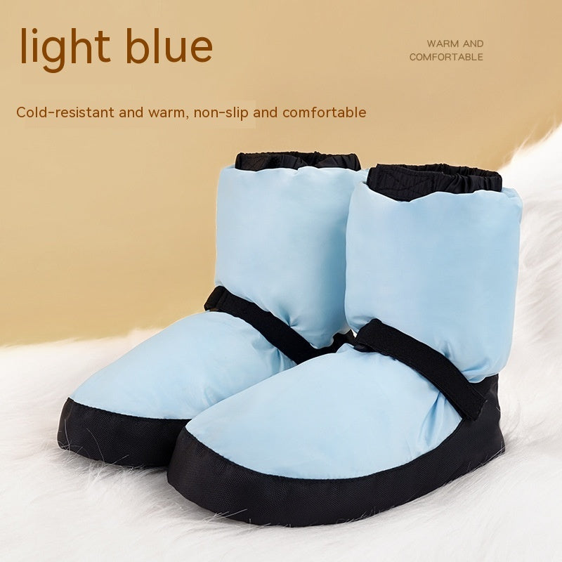 Dance Warm Shoes Ballet Shoes Cotton Warm-up Winter Cotton Shoes Practice Shoes Pi-Mart
