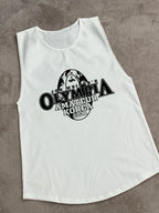 Men's Plus Size Graphic Round Neck Active Tank