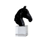 Horse Head Crystal Base Ornament Lootquake LLC