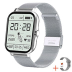 Y13 Smart Watch - 1.69'' Touchscreen Fitness Tracker with Bluetooth Calls, Heart Rate & Sleep Monitoring (Waterproof, Multi-Language) Pi-Mart